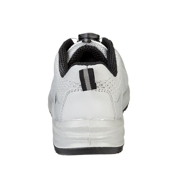 Полуботинки Капер с системой быстрой шнуровки, цв. светло-серый, КП, ПУ/ПУ